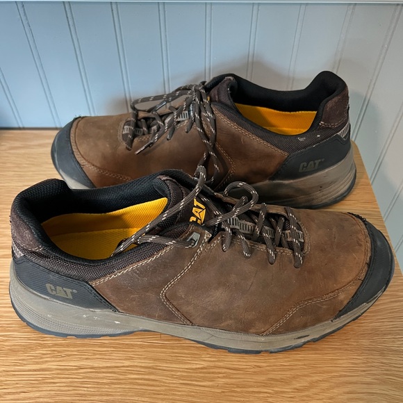 Caterpillar Other - Caterpillar Men's Streamline 2.0 Brown Leather Work Shoes